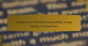 ImagensFace: Compatibilidade de Workflow, Edição de Imagem, Seleção de Ferramenta